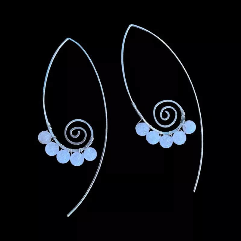 Boucles d'oreilles en laiton, Paris, Martyne Travel Market