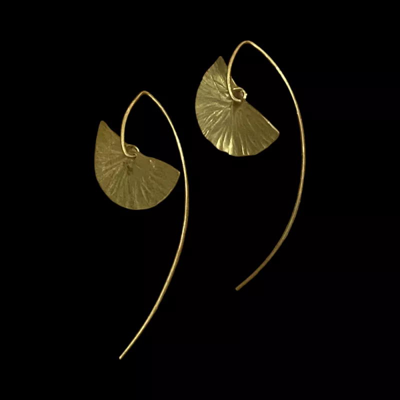 Boucles d'oreilles en laiton, Paris, Martyne Travel Market