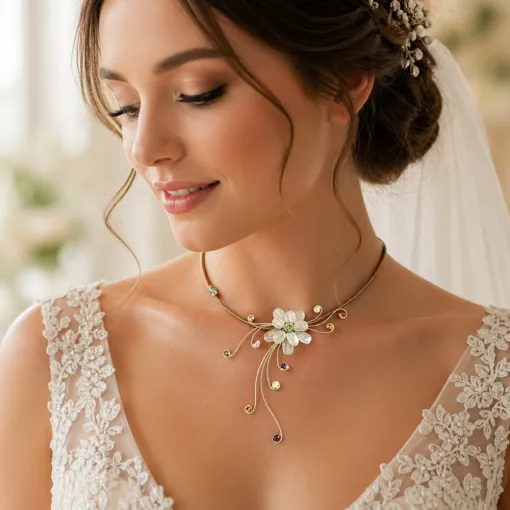 COLLIER DE MARIEE