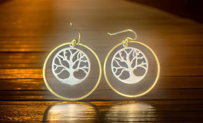 Boucles d'oreilles 2 couleurs